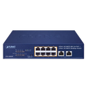 8-Port 10/100TX 802.3at PoE + 2-Port 10/100TX Desktop Switch