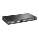 JetStream 48-Port Gigabit L2 Managed Switch with 4 SFP Slots