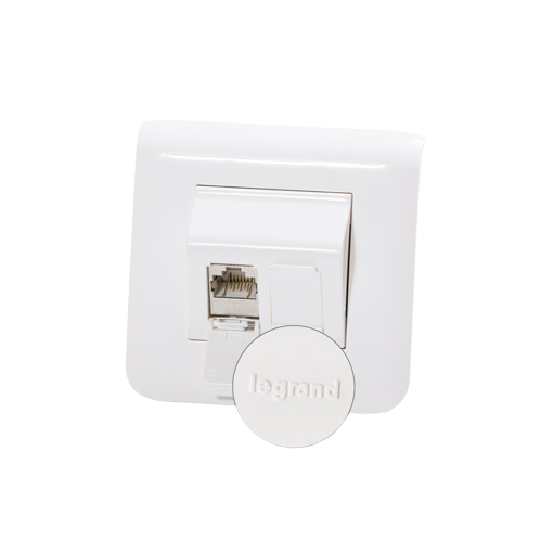 Legrand® MosaicTM compatible outlet module