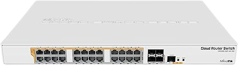 Mikrotik CRS328-24P-4S+RM 24x GigE PoE out 4xSFP+Rackmount 19 