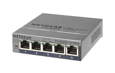 5-Port Gigabit Ethernet Plus Switch