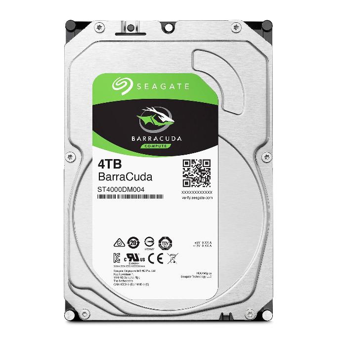 Seagate HDD 4TB 256MB 3.5" SATA 6.0Gb/s,5400rpm, Barracuda