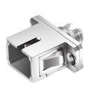 FC/UPC Female to SC/UPC Female Hybrid Simplex Single Mode/Multimode Copper Fiber Optic Adapter/Coupler with Flange