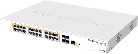 Mikrotik CRS328-24P-4S+RM 24x GigE PoE out 4xSFP+Rackmount 19 