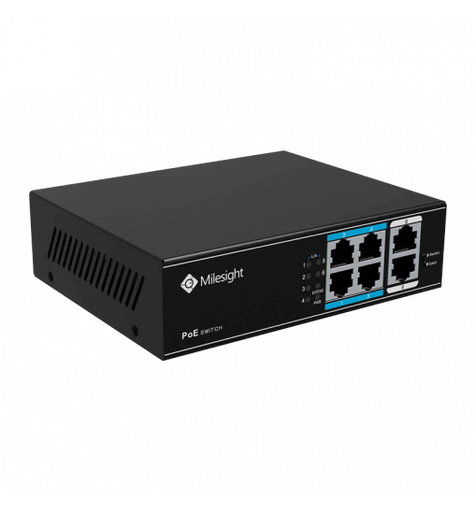 Milesight 4-Port PoE Switch MS-S0204-EL