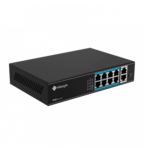 Milesight 8-Port PoE Switch MS-S0208-EL