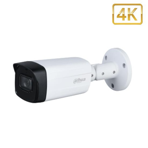 4K Real-time HDCVI IR Bullet Camera Max. IR length 80m, Smart IR DH-HAC-HFW1800TH-I8 3.6mm