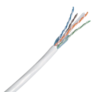 Installation Cable Cat. 6, U/UTP, 4P, 450 MHz, LSZH,grey, Eca, 500 m
