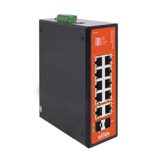 Hardened PoE Switch WI-PS212GF-I